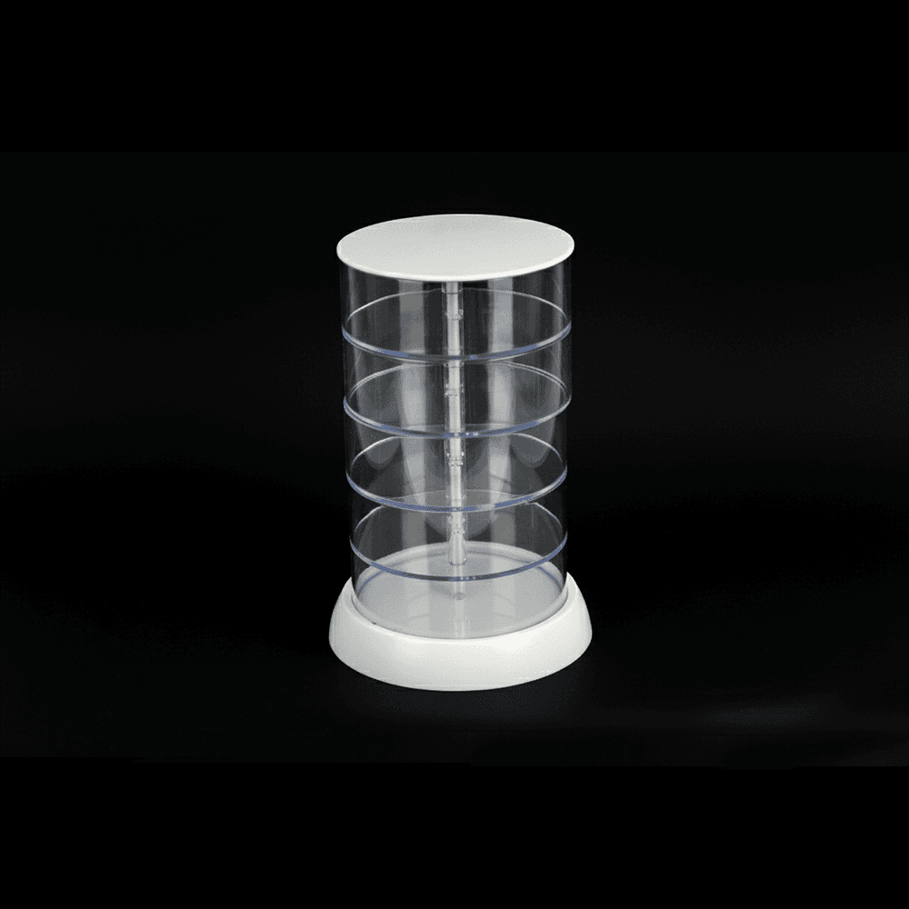 5-TIER MULTI-LAYER ROTATING JEWELRY BOX-14.2X18.5X11.7CM
